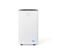 Prem-I-Air 12L Compressor Dehumidifier With Adjustable Humidity, Water Full Alarm, Quiet Operation, Continuous Drain, Washable Filters, Castors for Easy of Movement For use in Home, Office and Shop.
