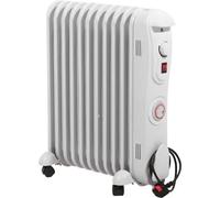Prem-i-air 2.5 Kw 11 Fin Oil Filled Radiator With 24 Hour Timer