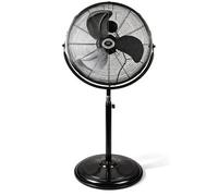 Prem-I-Air 20" High Velocity Stand Fan Adjustable Head 3 Speeds Black