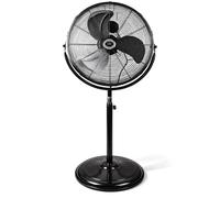 Prem-i-air 20" Industrial High Velocity Floor Fan - 3 Speed Stand Fan with 360° Adjustable Head, Powerful Cooling & Heavy Duty Base for Home, Office, Gym or Garage