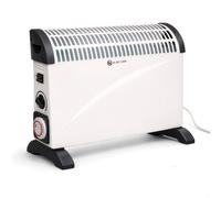 Prem-I-Air 2Kw Convector Heater With 3 Heat Settings, 24-Hour Timer & Thermostat White