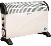 Prem-I-Air 2Kw Convector Heater With 3 Heat Settings, 24-Hour Timer & Thermostat White