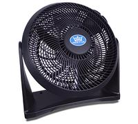 Prem-i-air Black 12" Inch (30 cm) Powerful Cooling Cold AirHigh Velocity Floor or Wall Mountable Air Circulator with 3 Airflow Speed Settings, Quiet Operation For Use in Homes and Offices