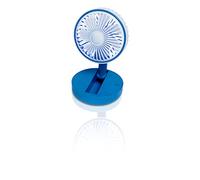 Prem-i-air Compact USB Rechargeable Desktop Cooling Fan with Adjustable Head, Quiet Motor, and Convenient USB Power and Lead