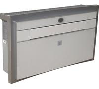 Prem-I-Air High Performance Twin Duct 9000 Btu Per Hour Wall Mounted Air Conditioner With Heat Pump White/silver