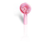 Prem-i-air Rechargeable USB Portable Hand Held Two Speed Cooling and Gentel Misting Fan With Charging Lead and Filling Bottle