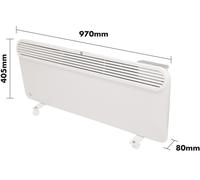 Prem-I-Air Elite Prem-i-air Slimline, Wall and Floor Mounting Programmable Panel