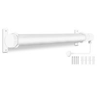 Prem-I-air Tubular Heater 3FT 135W for Kitchen, Work Rooms, Conservatory, Green House for Back Ground Heat, Low Energy Frost Protection, Quiet Operation, Thermal Protection With Bracket White