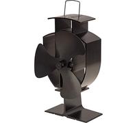 Whisper Quiet Log/Wood Burner Stove Fan with 3 Blades, No Assembly Required, Requires No Batteries or Power and is Ideal for Efficiently Distributing Heat from Most Log/wood Burning Stoves