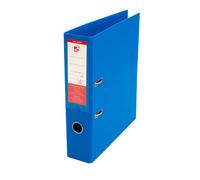 Prem Lever Arch File A4 PP Blue PK10