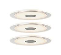 Prem rec Light Set Whirl Round dim LED 3 x6W 350mA 18VA 150mm br. alu/Acrylic