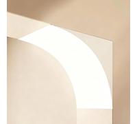 Premade Doorway Archway Insert White，DIY Curved Arch Way Kit for Door Frame, 2 Pieces Decorative Door Arch Mold Trim for Indoor Living Room Hallway(43.5x43.5x43.5cm (17.1x17.1x17.1"))