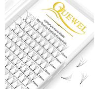 Premade Fan Volume Lash Extensions 4D 0.10D 15mm Russian Pre Made Fan Lashes | 3D 4D 5D 6D 0.07/0.10 C/D Curl 8-15mm | Long Lasting | Easy Application（4D 0.10D 15mm）