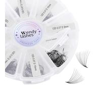 Premade Lash Fans Eyelashs Extension 12D 0.07mm D Curl Mixed 9-16mm 500fans Russian Lashes Pre Made Loose Fan Eyelashes(12Dfans-0.07D-MIX916)