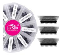 Premade Volume Eyelash Extensions 500PCS 30D 0.07 C Curl Russian Lashes 8-15mm Mixed Tray Pre-Made Russian Lashes Handmade Promade Loose Fans