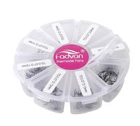 Premade Volume Eyelash Extensions 500PCS 7D 0.07 D Curl Russian Lashes 8-14mm Mixed Tray Pre-Made Russian Lashes Handmade Promade Loose Fans