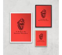Premature Ventricular Contractions (FR) Art Print - A2 - White Frame