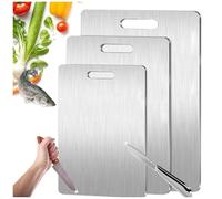 PremChopping Board - 100%, Double-Sided, Dishwasher Safe, 39x28cm -, Non-Toxic Kitchen Essential for Chefs & Home Cooks, Ideal for Veggies & Meat Prep
