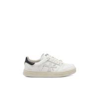 Premiata Quinn perforated logo-detail sneakers - White 40-41-42-43-44-45