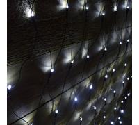 1.75x1.2m 180 White Multi-action Net - Premier Christmas Lights LV122741W