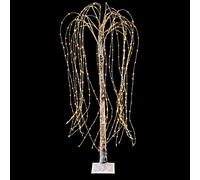 Premier 1.8m Flocked Brown Willow Christmas tree