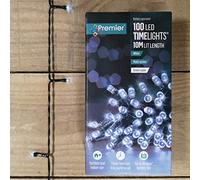 Premier 100 Battery Op White String Christmas Lights LV112383W