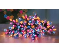 Premier Decorations 100 Multi-Action Battery Operated LED String Lights, in Multicolor, Size 10.2m, Plastic | Charlies