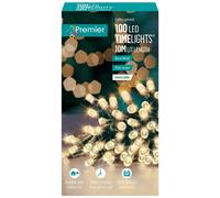 100 Premier Battery-Powered Christmas Lights | Warm White (10m)