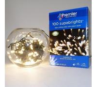 Premier 100 Static Supabrights Warm White, Meterial