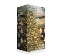 Samuel Alexander 1000 LED 25m Indoor Outdoor Christmas Multi Function Mains Operated String Lights with Timer in in Warm White