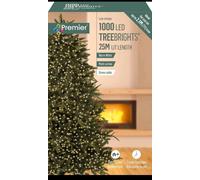 Samuel Alexander 1000 LED 25m Indoor Outdoor Christmas Multi Function Mains Operated String Lights with Timer in in Warm White