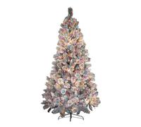 Premier 1500 Rainbow LED TreeBrights with Timer - Indoor Outdoor Multi Action Christmas Tree String Lights - 37.5m Lit Length for Up to 8ft Trees