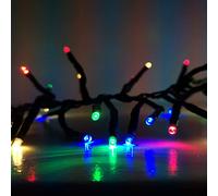 Premier 1536 LED 9m Christmas Outdoor 8 Function Cluster Brights Multicoloured