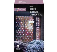 1.75x1.2m 180 White Multi-action Net - Premier Christmas Lights LV122741W