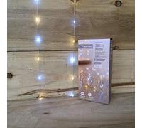 Premier 200 LED White and Warm White Outdoor Battery Operated Multi-Action Micro Brights