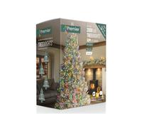 Premier 2000 Multi Action LED TreeBrights with Timer - Multi Colour Christmas Lights - 50m Lit Length for Up to 10ft Trees Indoor and Outdoor