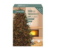 Premier 2000 M-A Led TreeBrights Timer Vintage Gold & Red