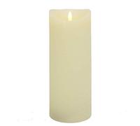 Premier 23cm FLICKABRIGHT Battery Operated Warm White LED Pillar Candle
