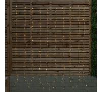 Cascading Curtain Lights 240 LEDs 1.5x2m Waterfall Speed Control Indoor/Outdoor