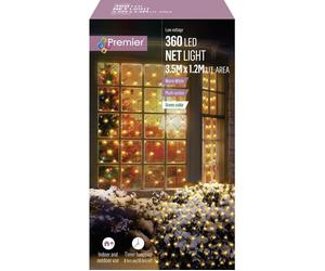 PREMIER 240 Warm White LED Net Lights - 1.75 m