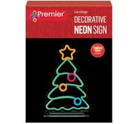 PREMIER 25 cm Christmas Tree Table Top Neon Sign