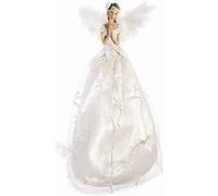Premier 25cm Fairy Christmas Tree Topper with Sheer Ivory