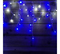 Premier 300 Multi Action LED Frosted Iciclebrights (Blue & White)