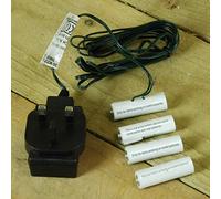 Premier 4 x 6V AA Money Saving Battery Replacement Plug In Adapter