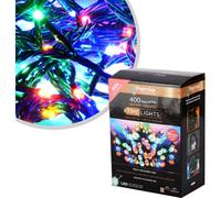 400 Multi Coloured Multi Action Battery Operated LED with Timer