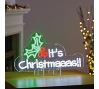 Premier 45cm Lit Christmaaas Neon Sign