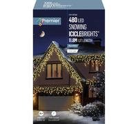 Premier 480 LED Light Chain Snowflake - 11 8m