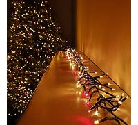 Premier 480 Multi-Action 6.2m Cluster Brights (Red and Vintage Gold)