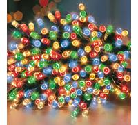 Premier 480 Multi-Action Supabrights LED Lights on Green Cable - Multicolour