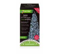 Premier Decorations 12.5m WHITE 500 LED Supabright CHRISTMAS TREEBRIGHT Festive LIGHTS for 1.5m Tree